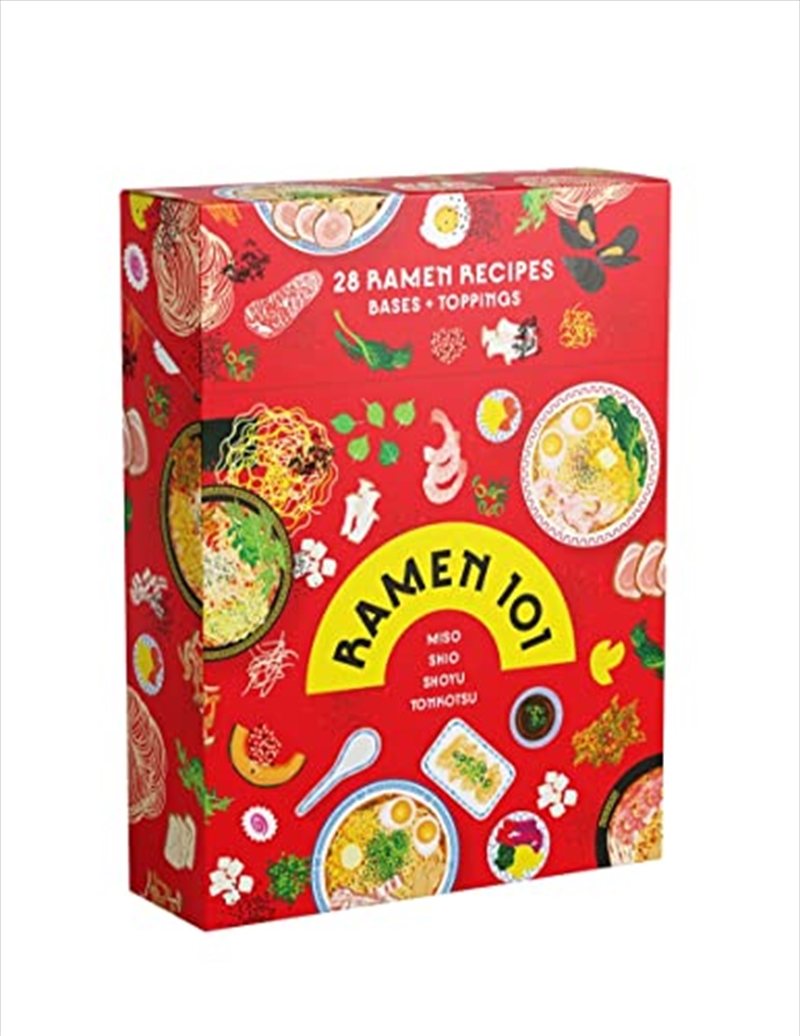 Ramen 101 Deck of Cards: 50 Recipes That Prove Ramen Is the King of Noodle Soups | Merchandise