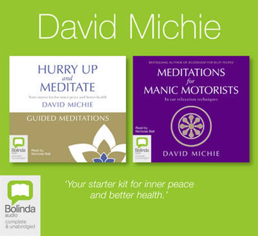 David Michie Bind-up - Australia Post/Product Detail/Audio Books