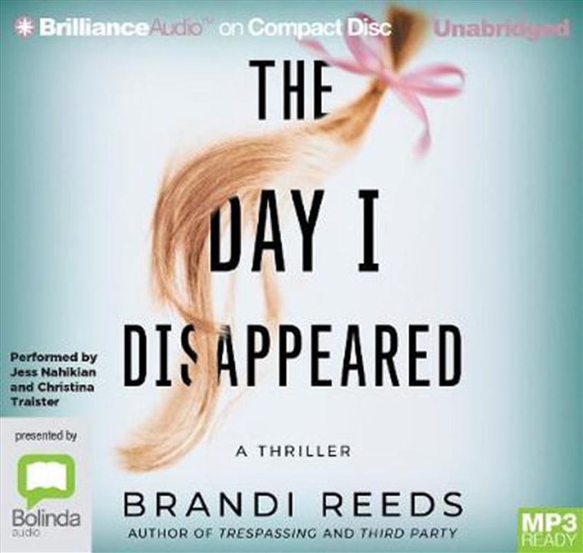 The Day I Disappeared/Product Detail/Crime & Mystery Fiction
