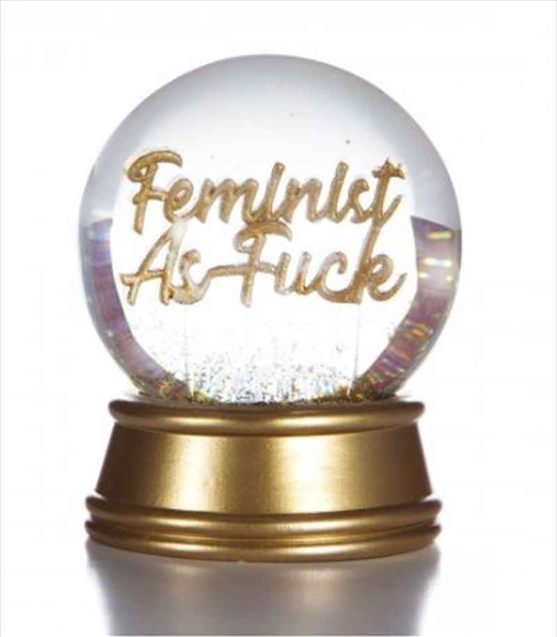 Feminist As Fuck Glitter Ball | Homewares