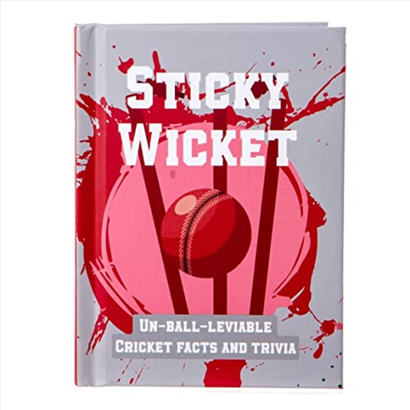 Buy Sticky Wicket Cricket Book Online Sanity