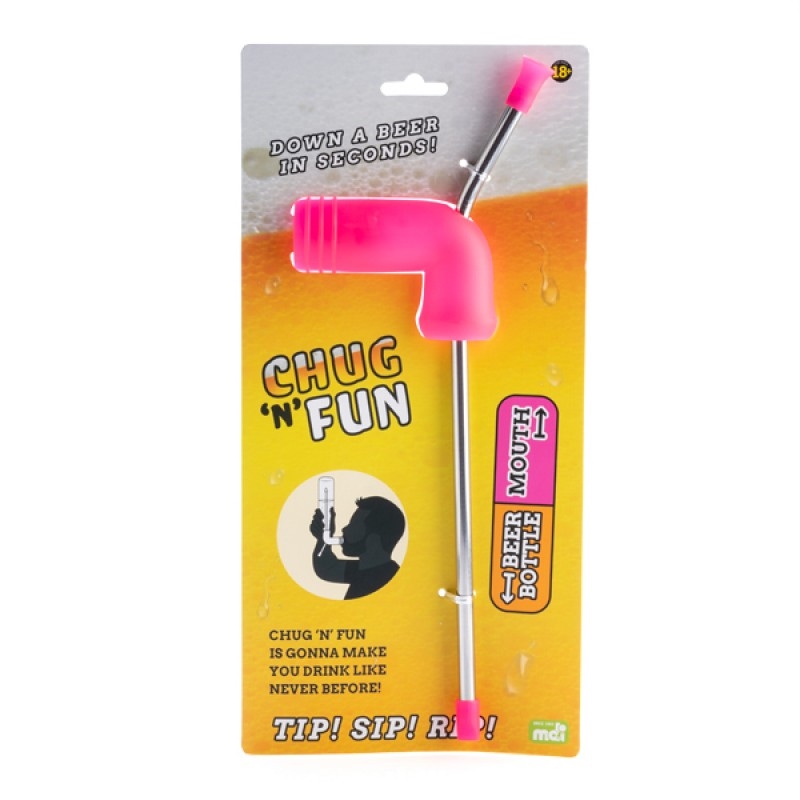 Chug N Fun Pink Beer Funnel/Product Detail/Adult