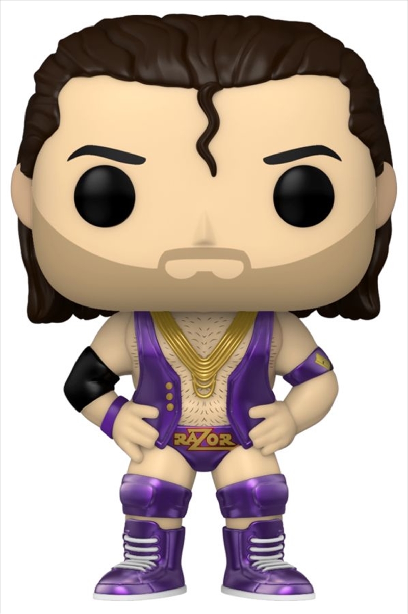 WWE - Razor Ramon Purple US Exclusive Pop! Vinyl [RS]/Product Detail/Sport