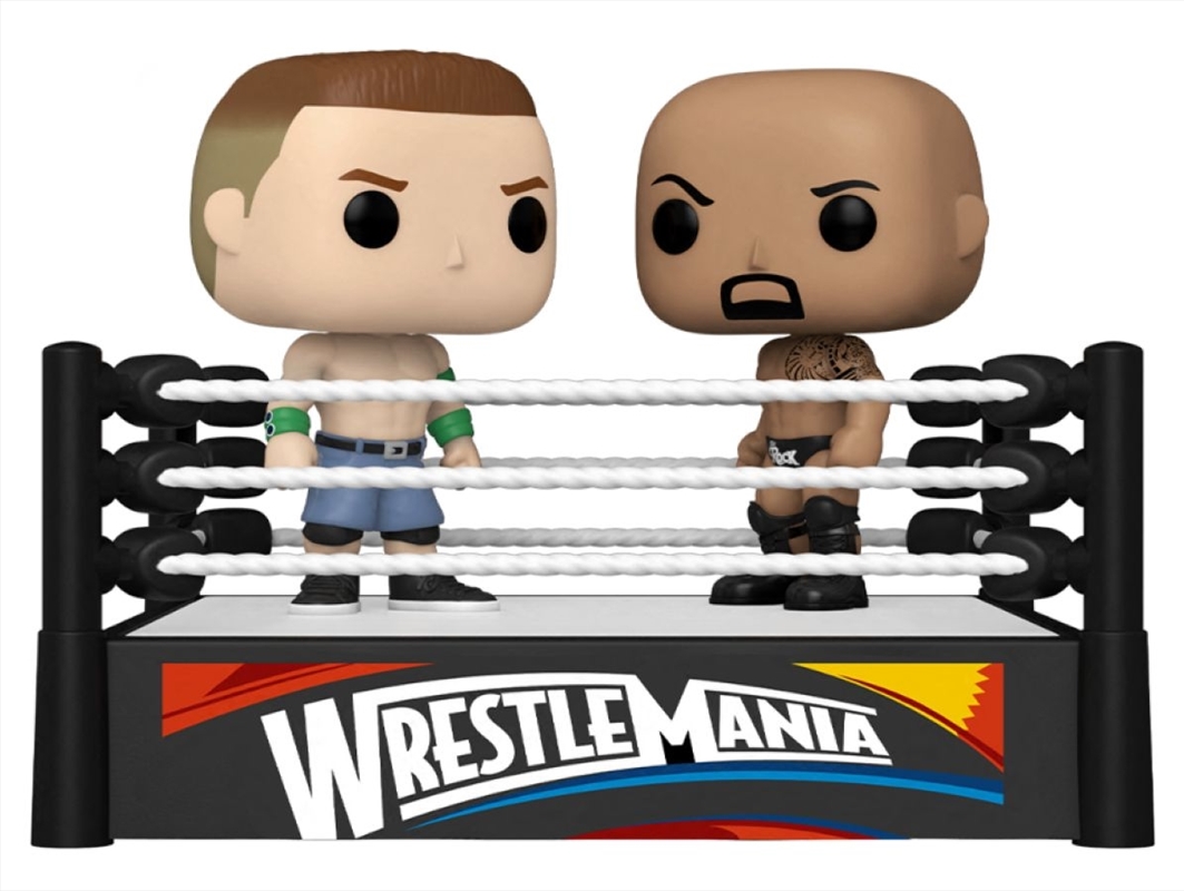 WWE - John Cena vs The Rock (2012) Pop! Moment/Product Detail/Sport