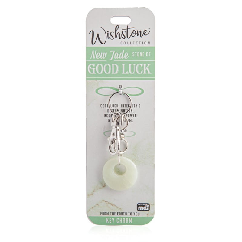 Wishstone Collection New Jade Key Charm/Product Detail/Keyrings