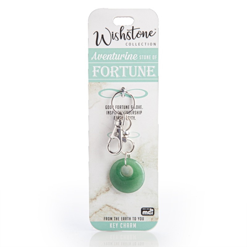 Wishstone Collection Aventurine Key Charm/Product Detail/Keyrings