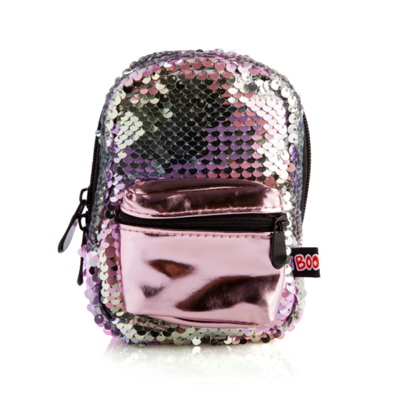 Pink Sequins BooBoo Backpack Mini/Product Detail/Bags