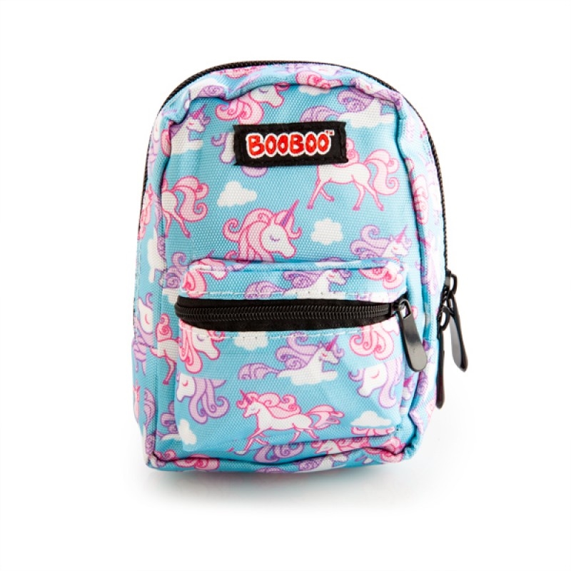 Light Blue Unicorn BooBoo Backpack Mini/Product Detail/Bags