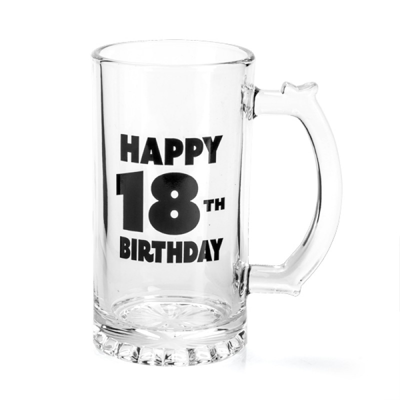 Happy 18th Birthday Beer Stein/Product Detail/Beer