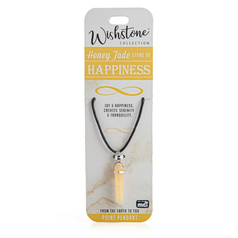Wishstone Collection Honey Jade Point Pendant/Product Detail/Jewellery