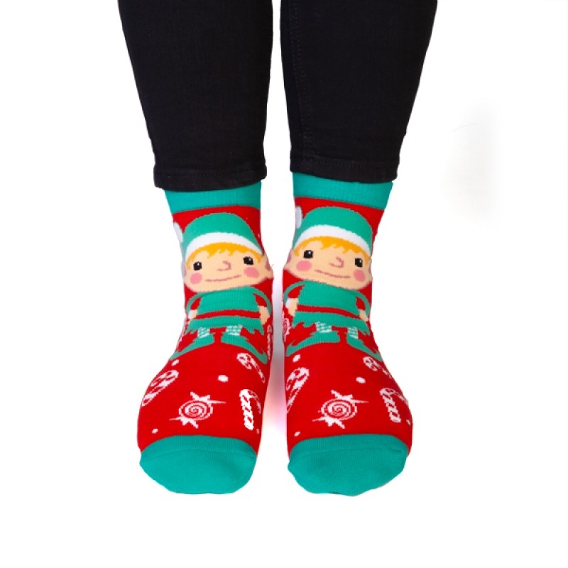 Christmas Elf Feet Speak Socks/Product Detail/Socks