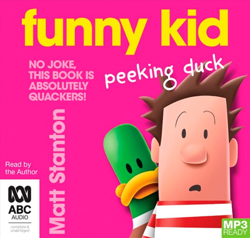 Funny Kid Peeking Duck/Product Detail/Childrens Fiction Books