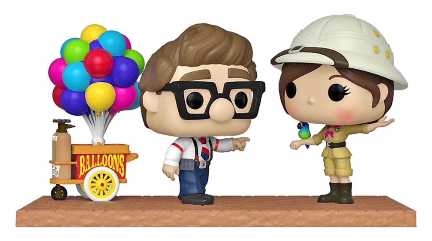 Up - Carl & Ellie w/Balloon Cart US Exclusive Pop! Moment [RS]/Product Detail/Movies