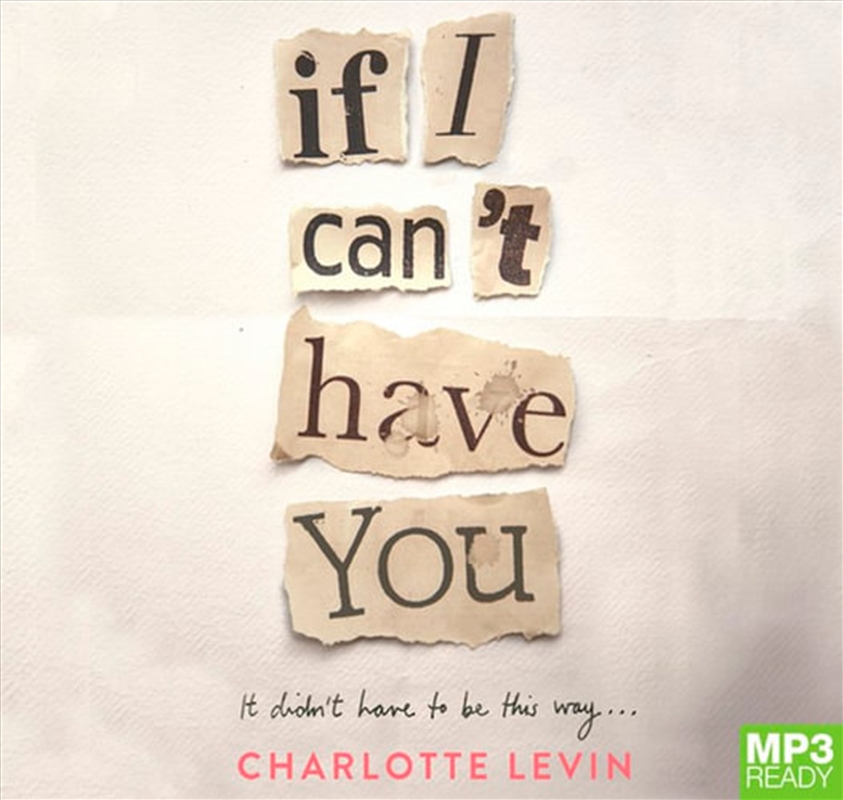 If I Can't Have You/Product Detail/Crime & Mystery Fiction