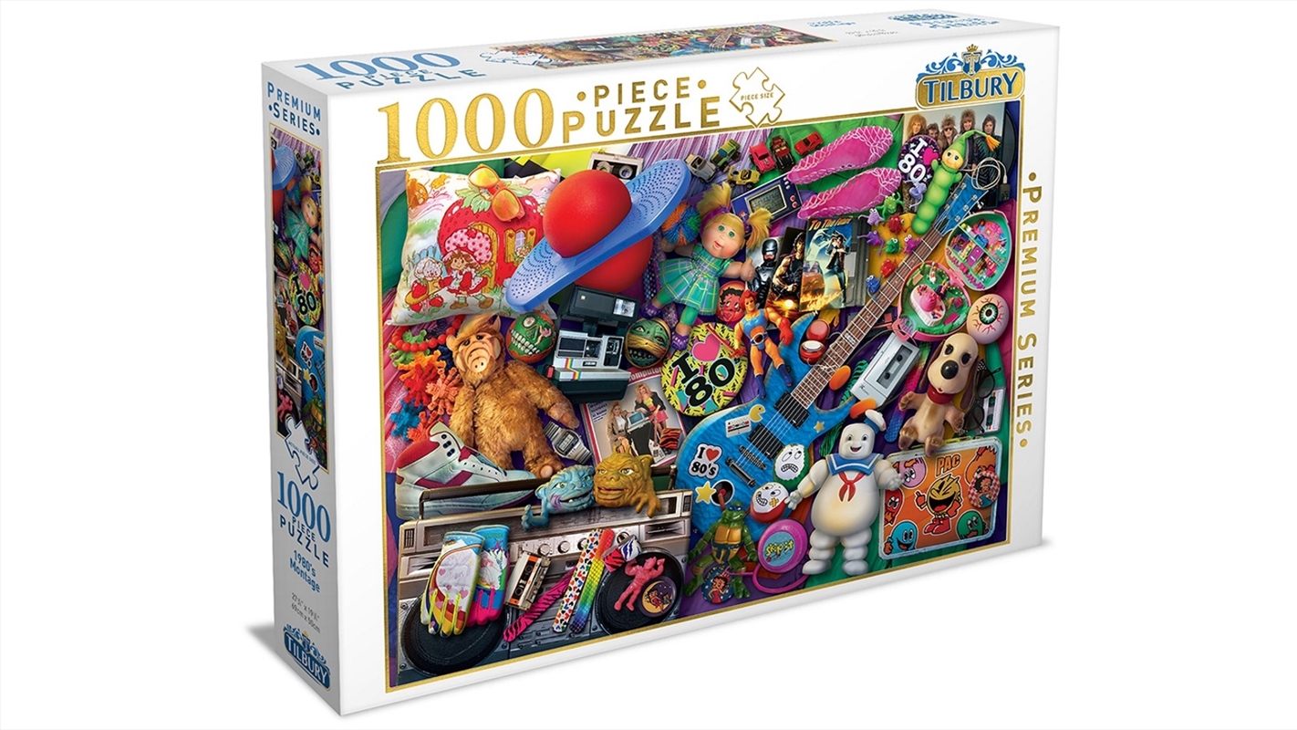 1980's Montage 1000 Piece Puzzle | Merchandise