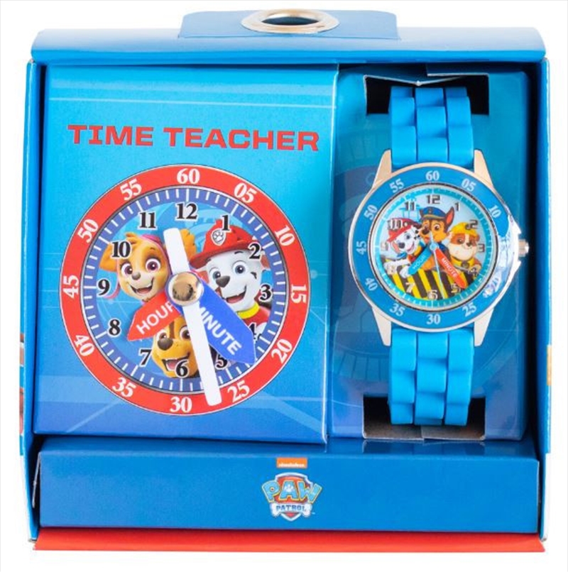 Time Teacher Watch Pack - Paw Patrol Blue/Product Detail/Watches