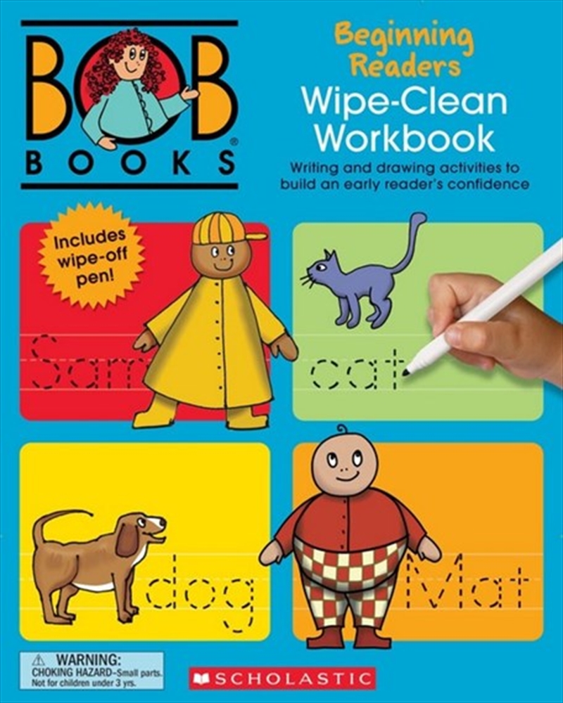 Buy BOB Books WipeClean Workbook Beginning Readers Online Sanity