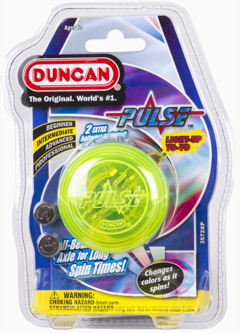 Duncan Yo Yo Intermediate Pulse (Assorted Colours) SENT AT RANDOM/Product Detail/Fidget & Sensory