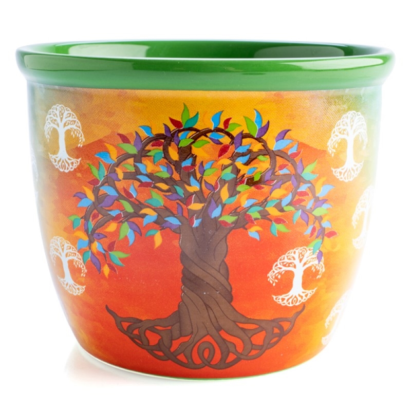 Wild Scents Tree of Life Ceramic Smudge Bowl/Product Detail/Burners and Incense