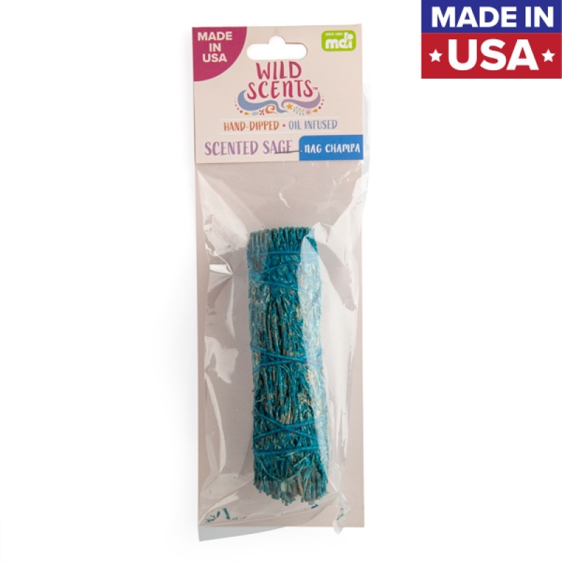 Wild Scents Nag Champa Sage Smudge Stick/Product Detail/Burners and Incense