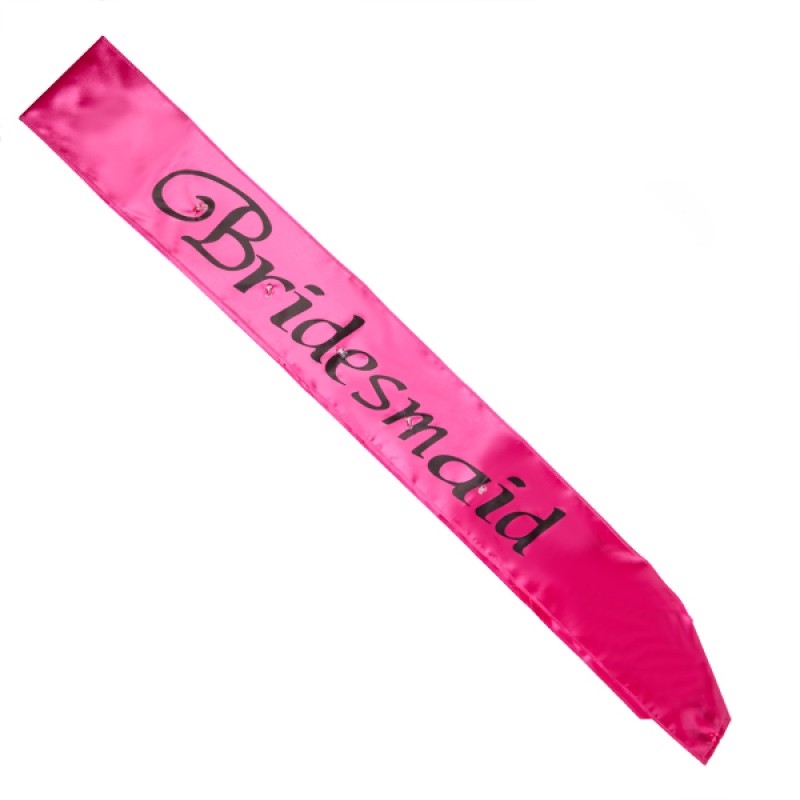 Hot Pink Bridesmaid Flashing Sash/Product Detail/Hens Party