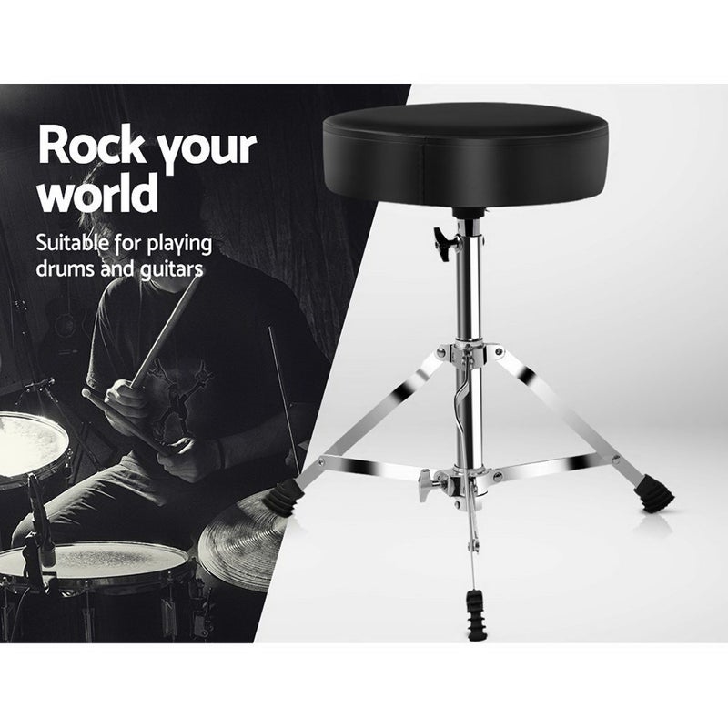 Buy Adjustable Drum Stool or Piano Chair Black Online Sanity