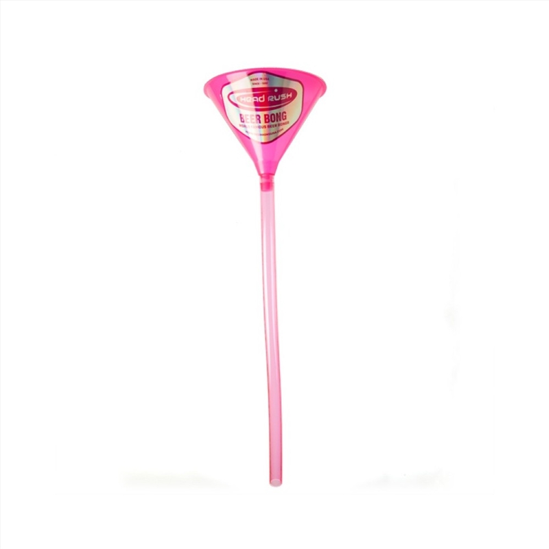 Head Rush Pink Beer Bong/Product Detail/Adult