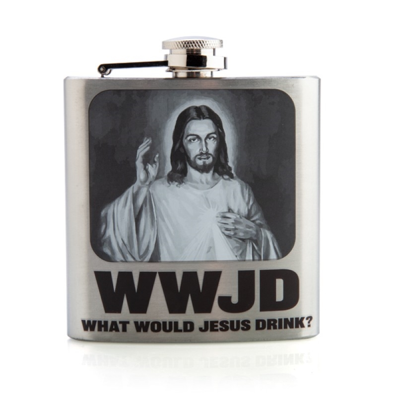 Holy Jesus Flask/Product Detail/Flasks & Shot Glasses