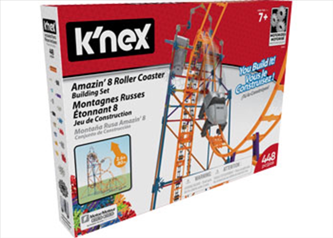 k'nex Amazin' 8 Roller Coaster 448 pieces/Product Detail/Educational