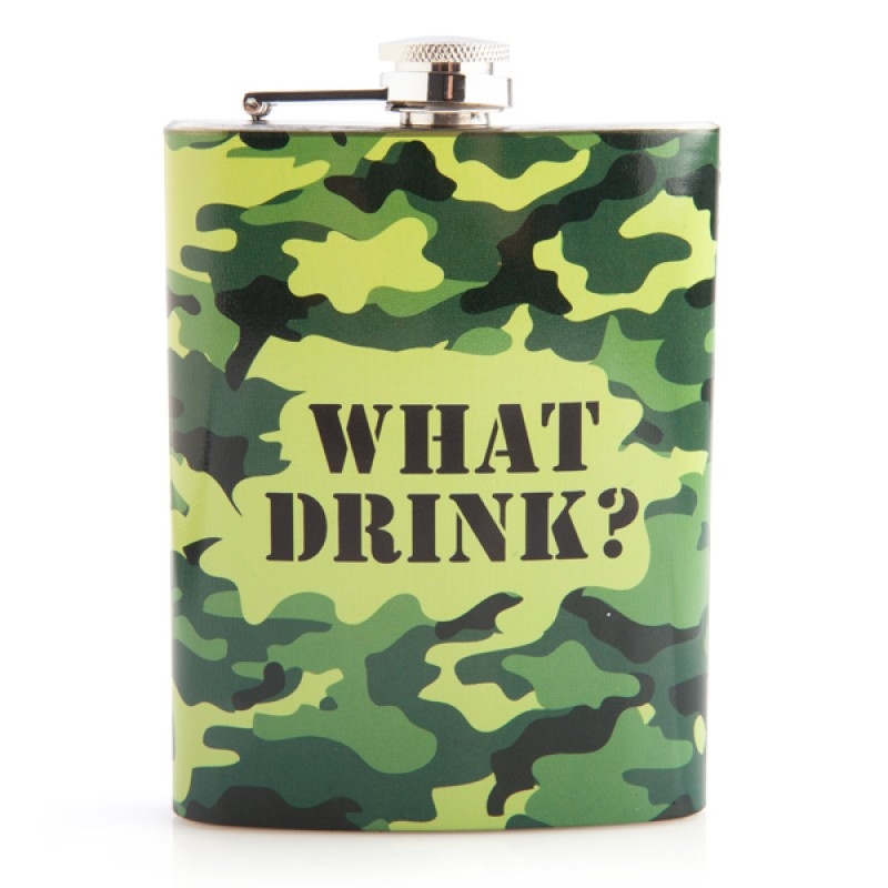 Camo Metal Flask/Product Detail/Flasks & Shot Glasses