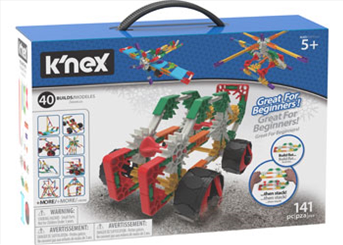 k'nex Beginner Building Set 141 pieces 40 builds/Product Detail/Educational