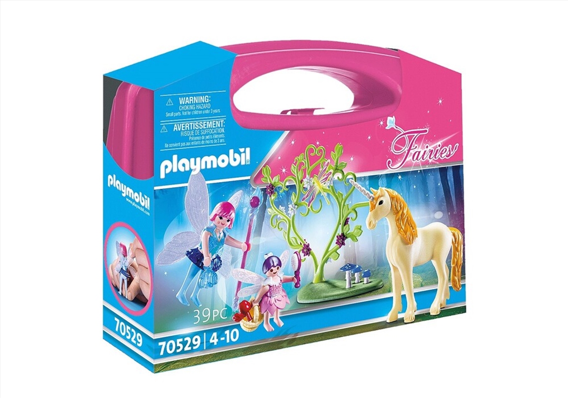 Playmobil- Fairy With Unicorn Carry Case/Product Detail/Play Sets