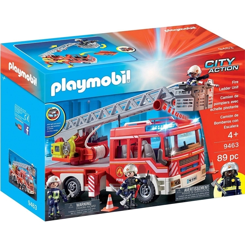 Playmobil- Fire Engine With Ladder/Product Detail/Play Sets