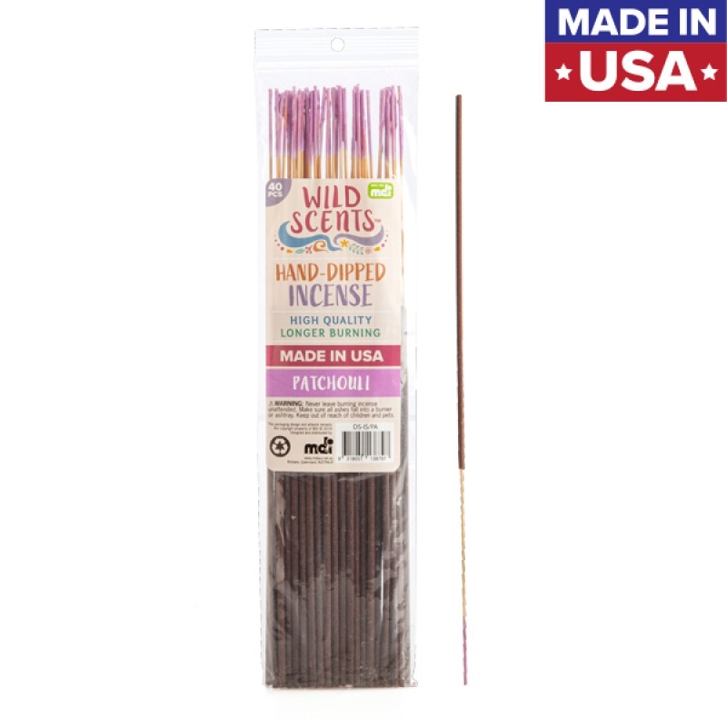 Wild Scents Patchouli Incense (40 pcs)/Product Detail/Burners and Incense