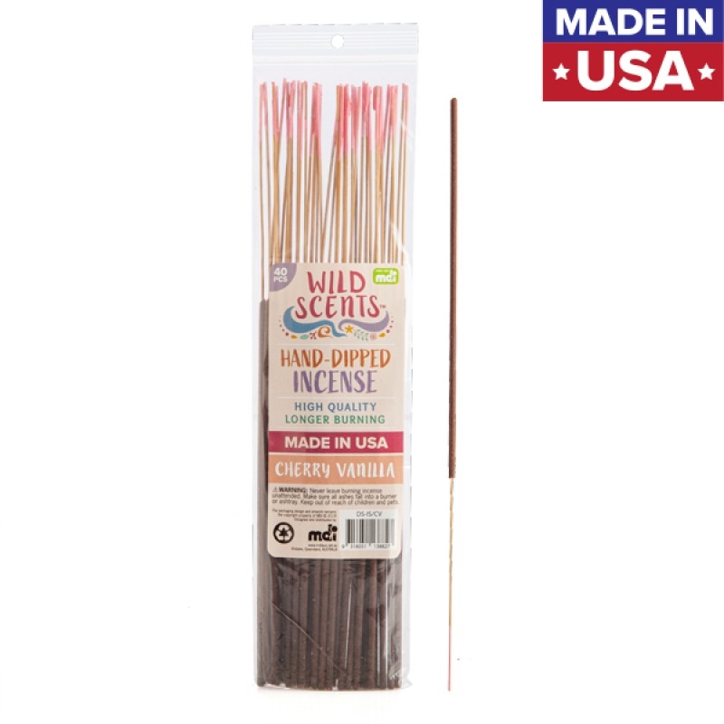 Wild Scents Cherry Vanilla Incense (40 pcs)/Product Detail/Burners and Incense