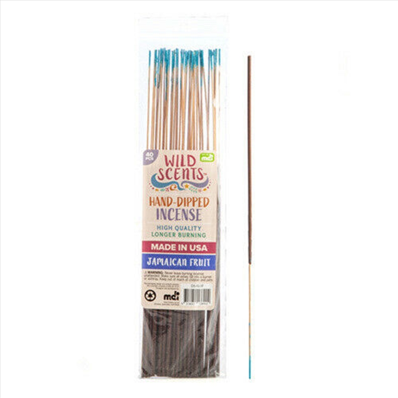 Wild Scents Jamaican Fruit Incense Sticks 40pcs/Product Detail/Burners and Incense