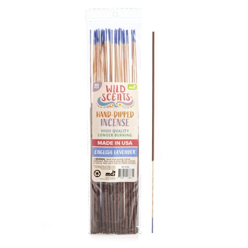 Wild Scents English Lavender Incense Sticks 40pcs/Product Detail/Burners and Incense