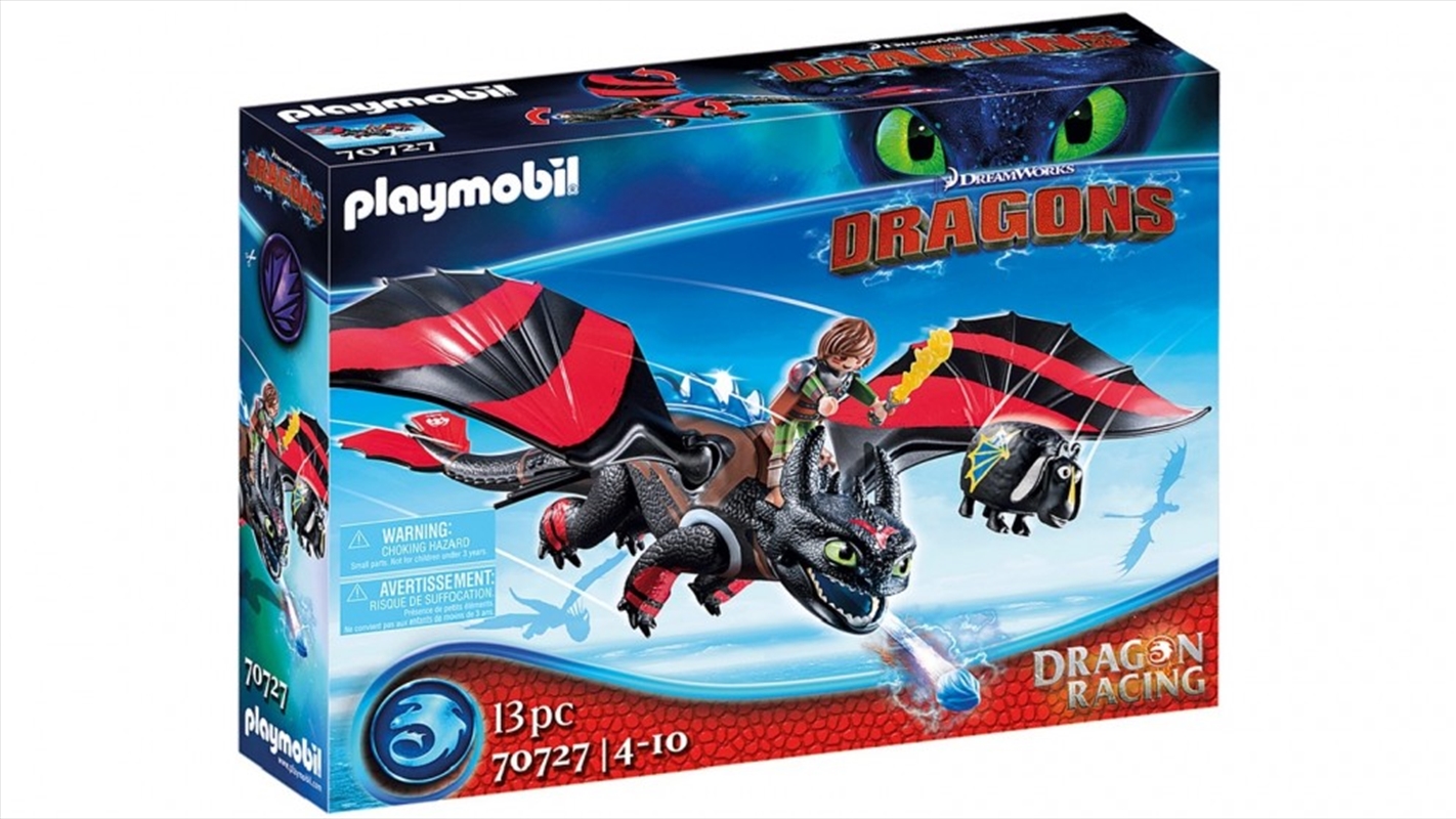 Playmobil- Dragon Racing Hiccup And Toothless/Product Detail/Play Sets