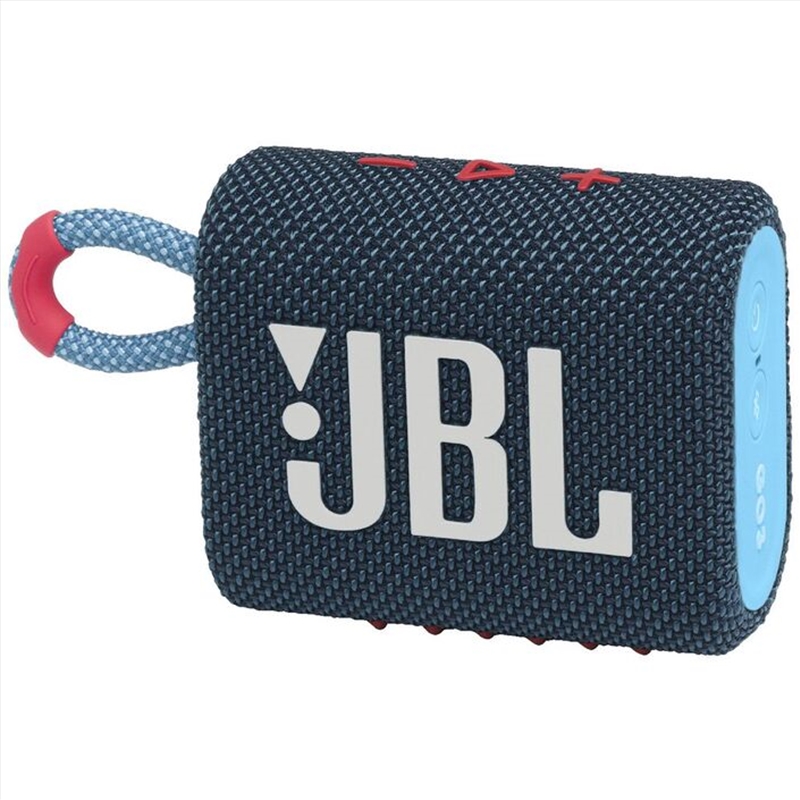 JBL GO 3 Bluetooth Speaker Blue/Pink/Product Detail/Speakers