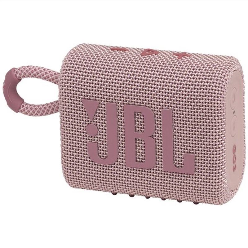 JBL GO 3 Bluetooth Speaker Pink/Product Detail/Speakers