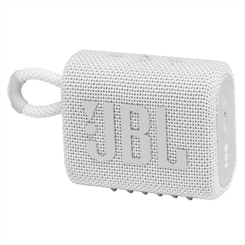 JBL Go 3 Mini Bluetooth Speaker - White/Product Detail/Speakers