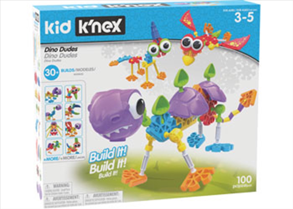 K'nex Dino Dudes 100 pieces 30 builds/Product Detail/Educational