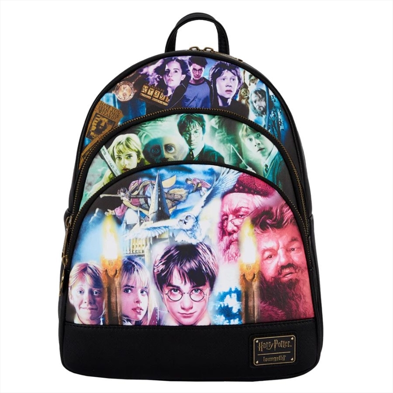 Harry Potter - Trilogy Triple Pocket Mini Backpack | Apparel