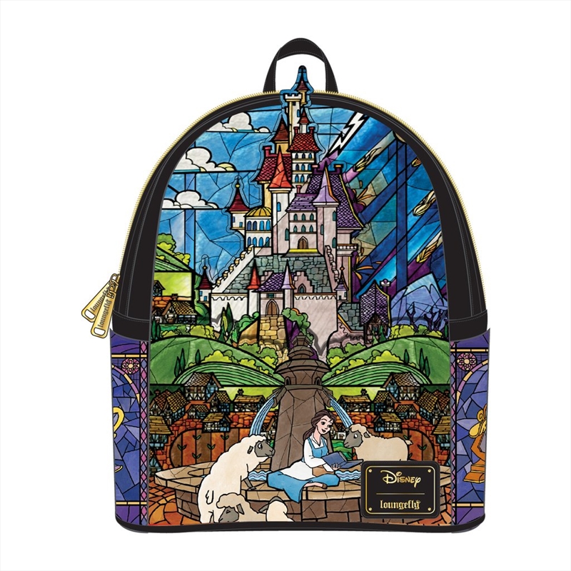 Loungefly Disney Beauty and the Beast Belle Castle Mini Backpack/Product Detail/Bags