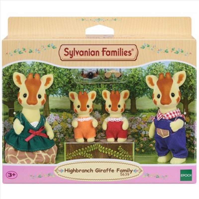 Sylvanian Families - Giraffe Family/Product Detail/Play Sets