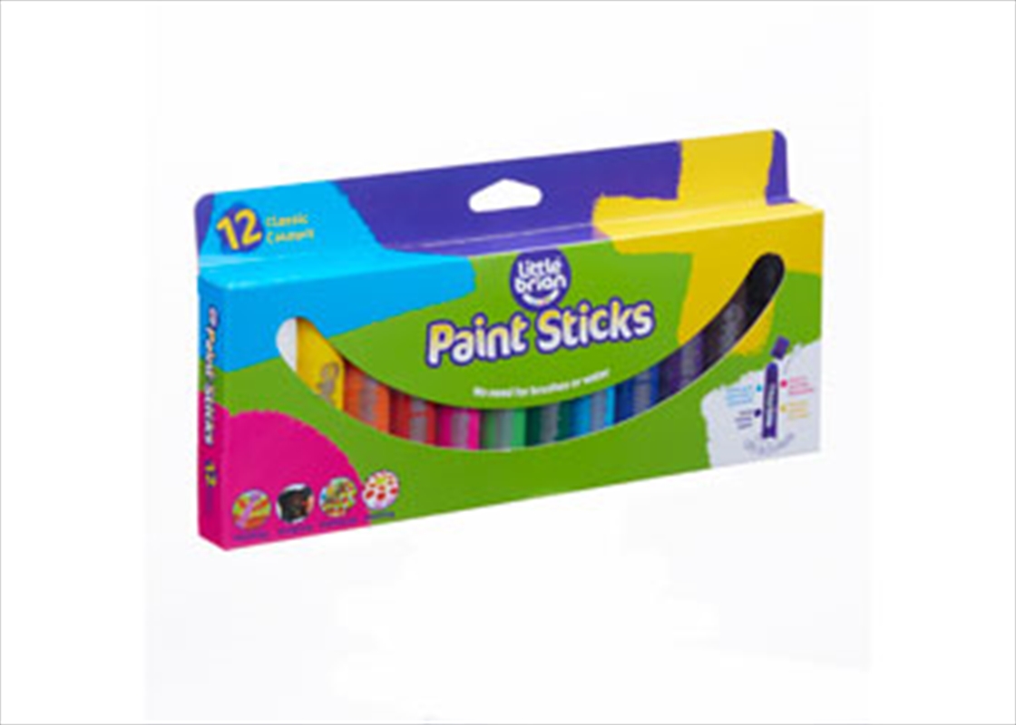 Little Brian Paint Sticks - Classic 12 pk/Product Detail/Paints