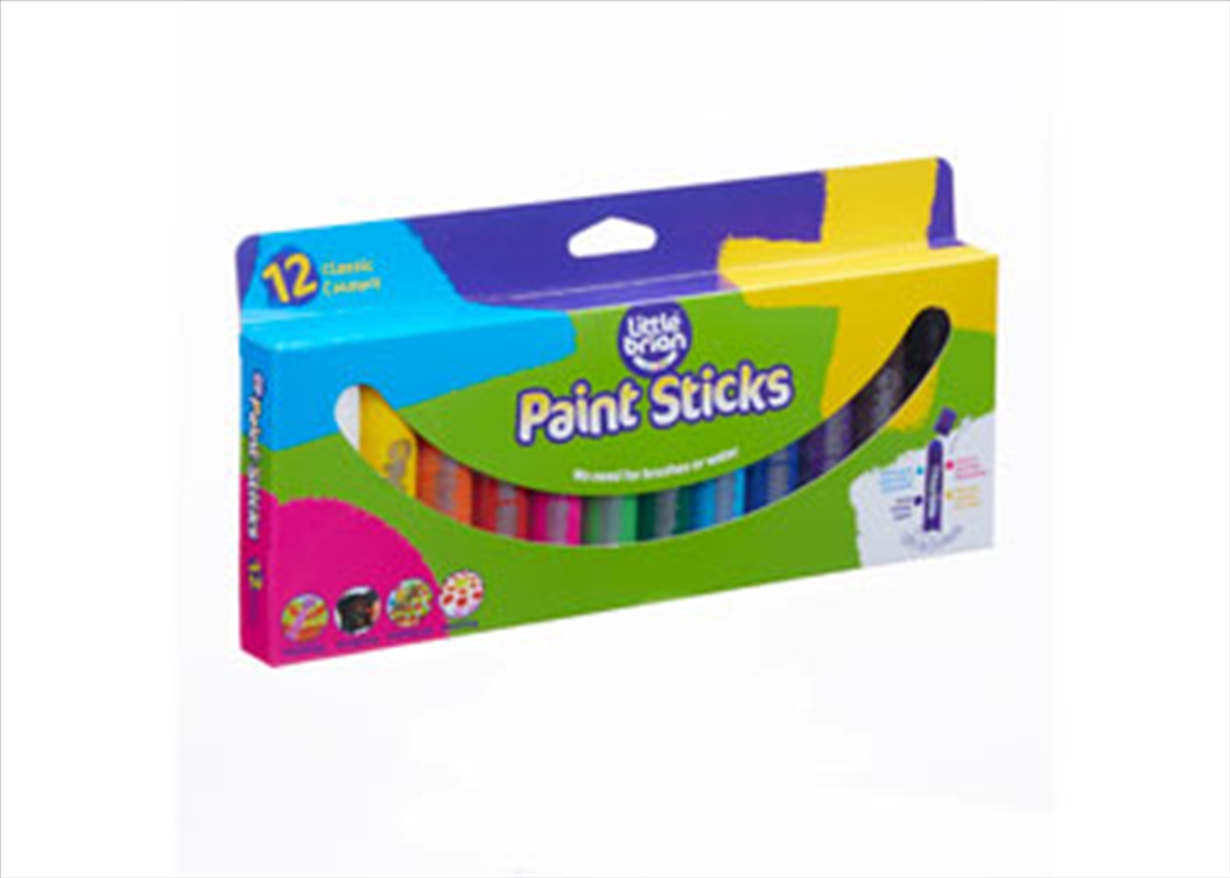 Little Brian Paint Sticks - Classic 12 pk/Product Detail/Paints