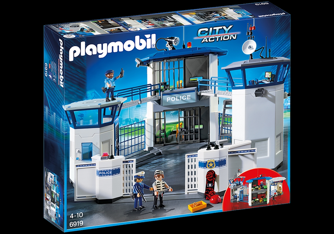 Playmobil- Police Headquarters With Prison/Product Detail/Play Sets