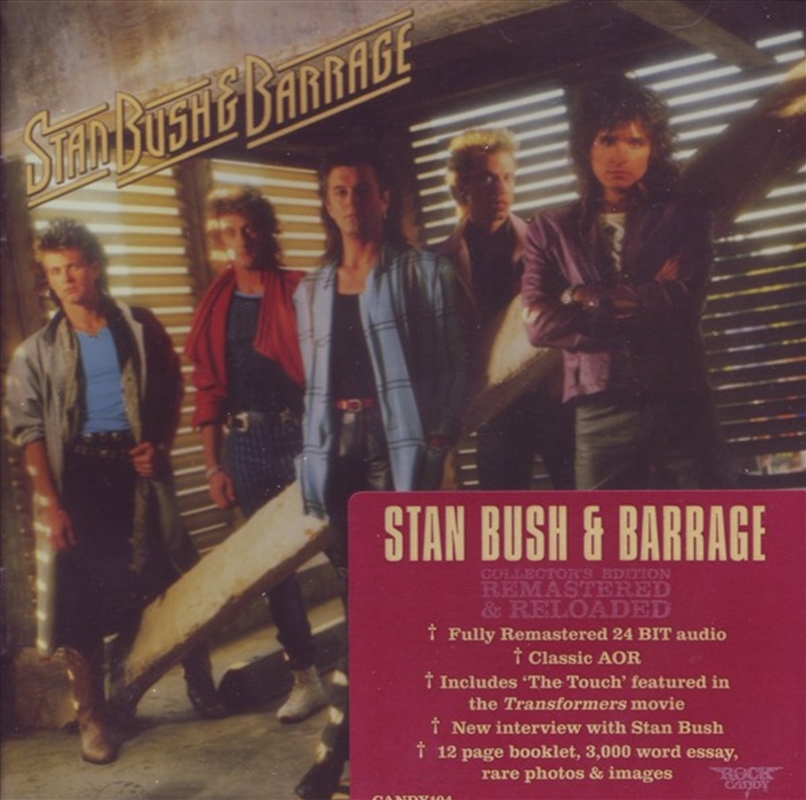 Stan Bush And Barrage/Product Detail/Rock