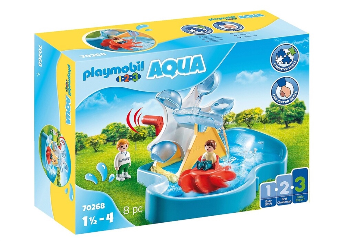 Playmobil- 1.2.3 Water Wheel Carousel/Product Detail/Play Sets